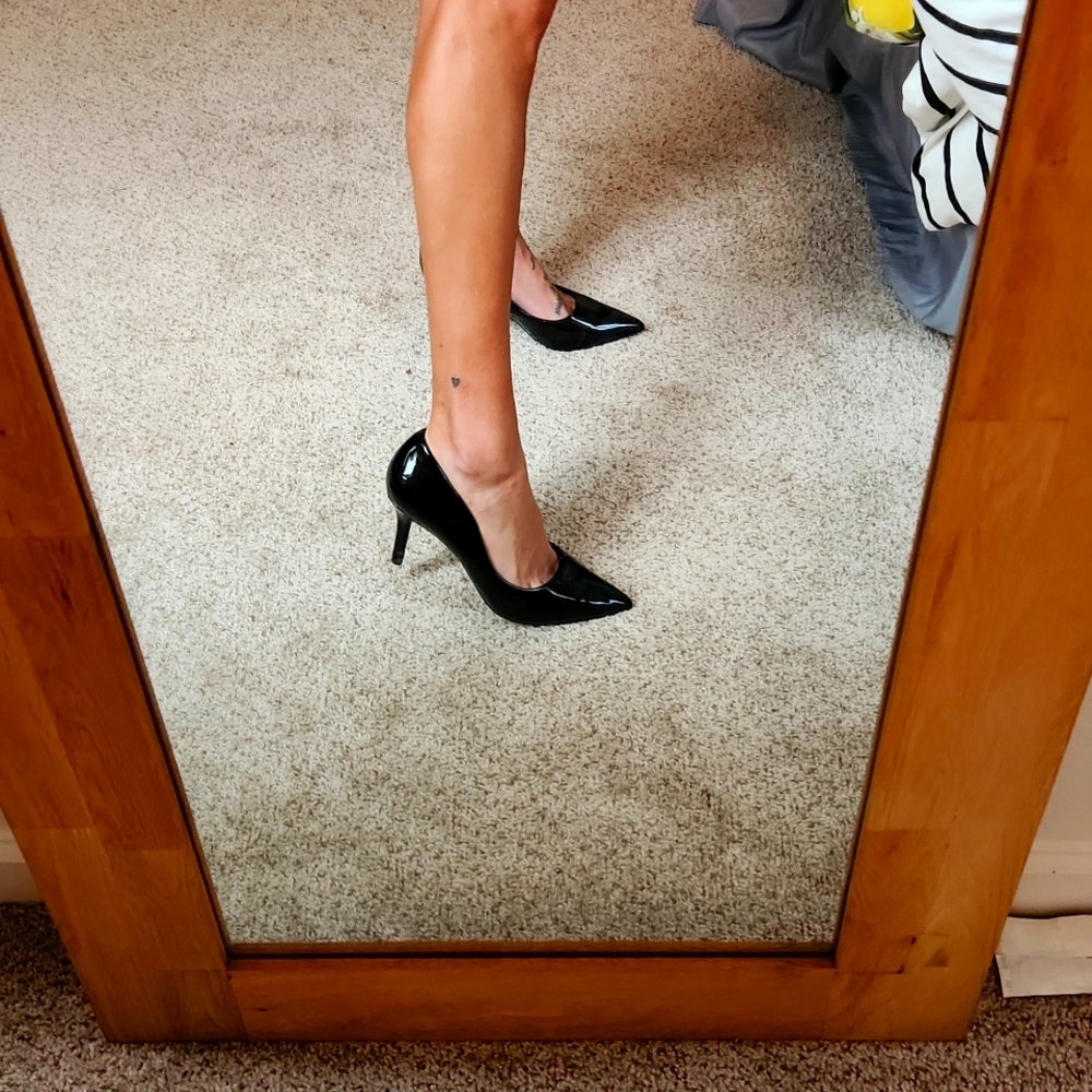 Black heels